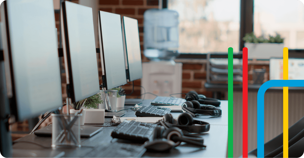 desktop working stations