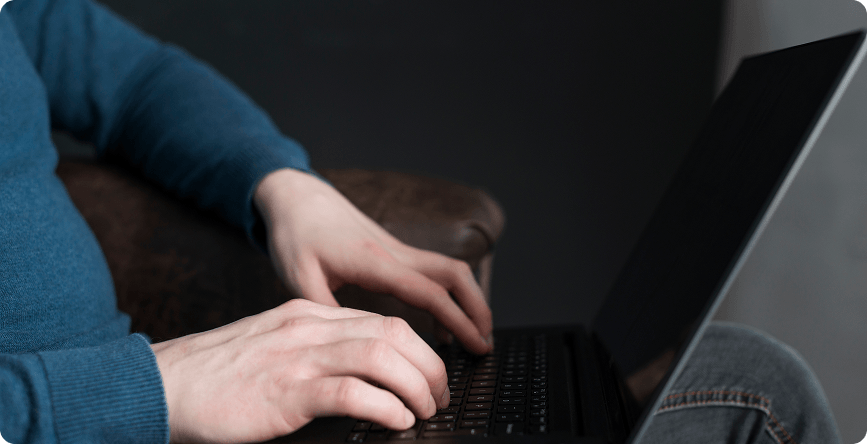man-typing-keyboard-his-laptop 1